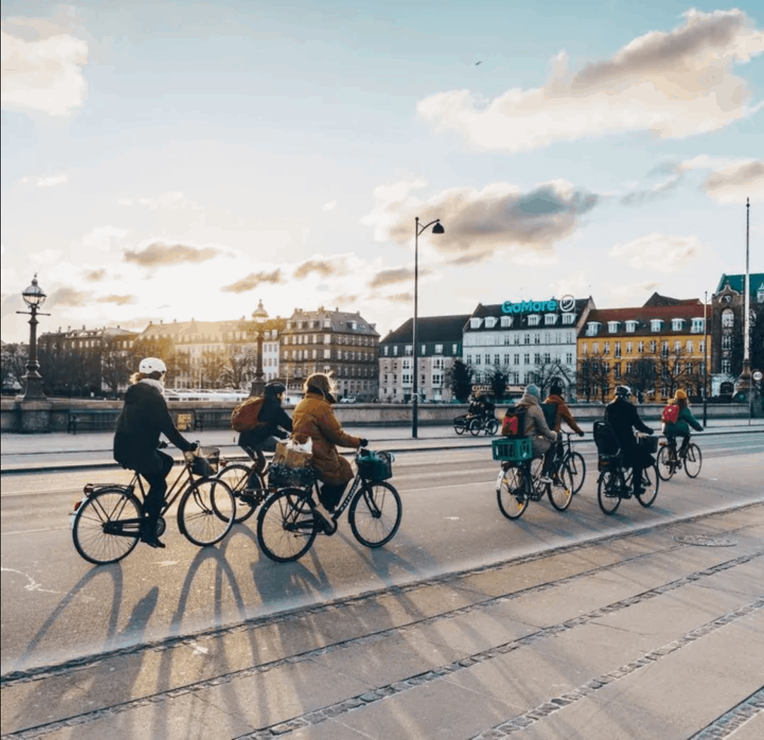 Moving to Denmark - Cyclists in Copenhagen